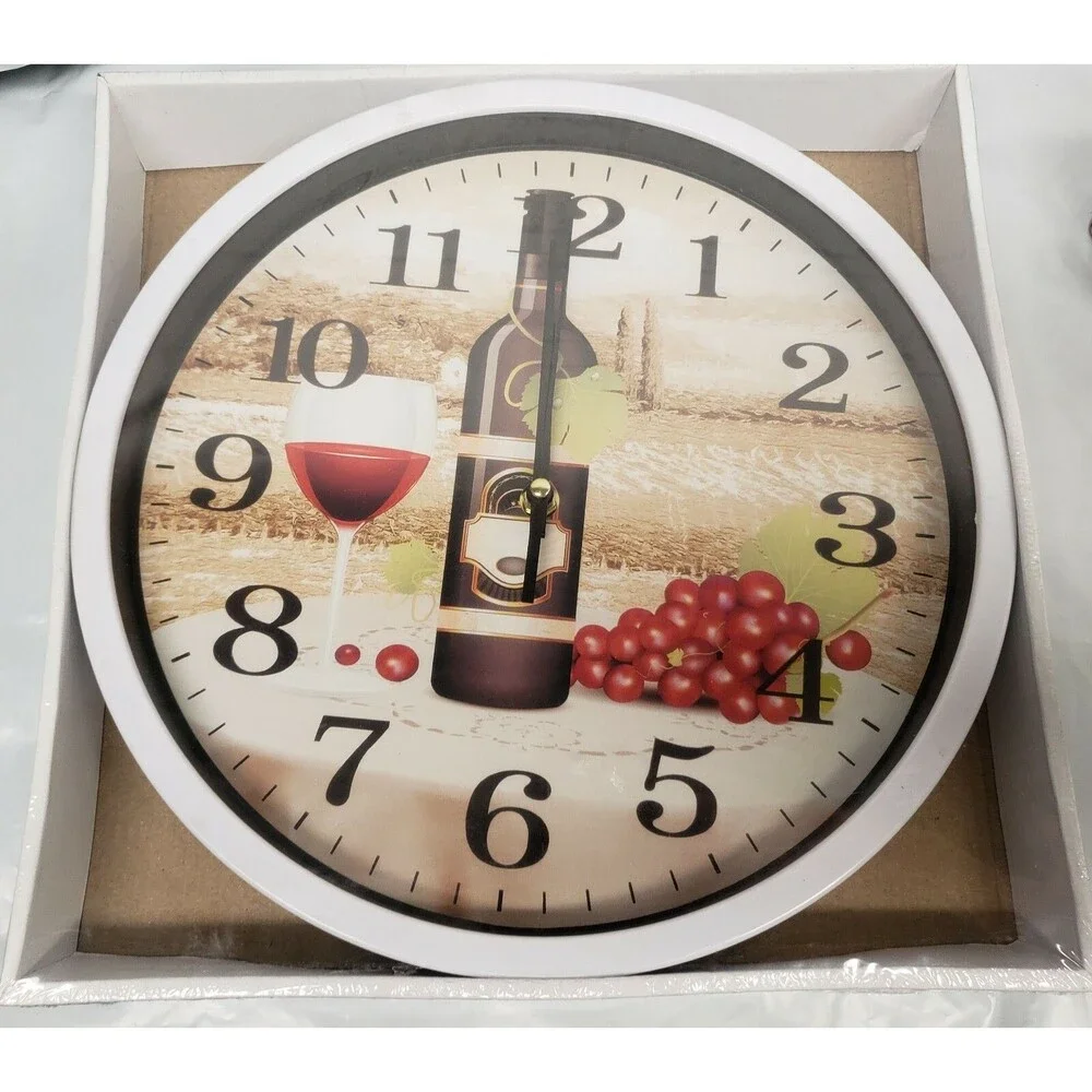 Plastic Wall Decorative Clock (app.11.5